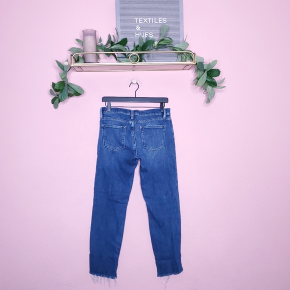 FRAME Le Garcon Boyfriend Jeans In Scorpion Wash - Picture 12 of 12